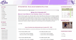Desktop Screenshot of gif-handball-club.org